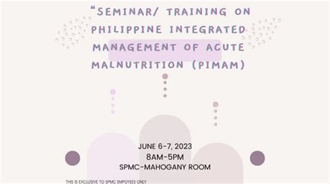 philippine integrated management of acute malnutrition doh